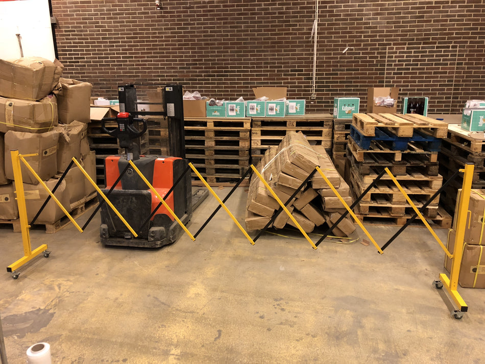 FlexiBarrier -Expanding Gate - on wheels (3.6 m)