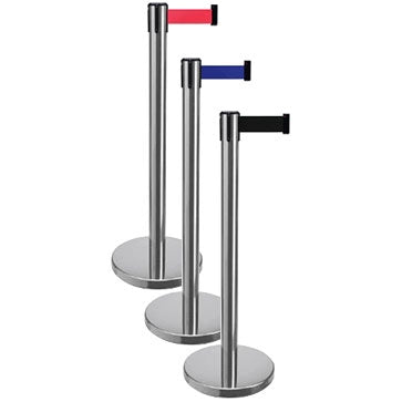 FlexiBarrier Belt Stanchion -Eco- (2m belt)
