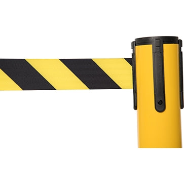 Flexibarrier Belt Stanchion -Basic Signal- (3.0m belt)