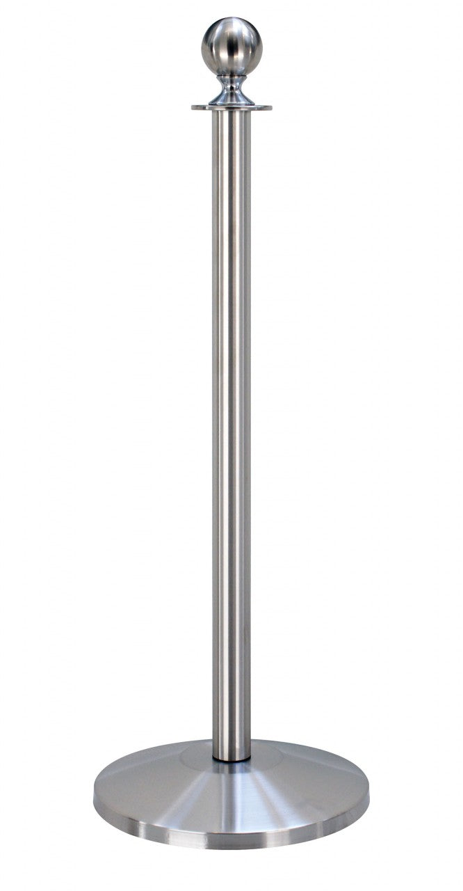 Flexibarrier Post & Rope Barrier  -Basic Ball Top-