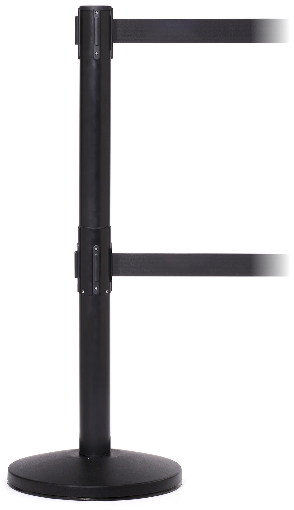 FlexiBarrier Belt Stanchion -Basic Twin- (2 x 3m belt)