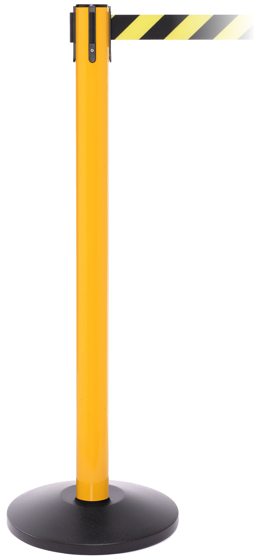 Słupek FlexiBarrier z taśmą -SafetyBasic 3,4m- (taśma 3,4m)