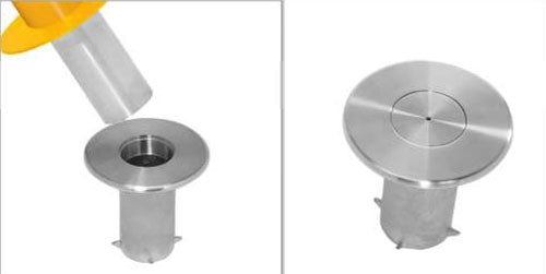 Poste separador de cinta FlexiBarrier - SafetyPlus Removable - (cinta de 3,4 m/4,9 m/10,6 m)