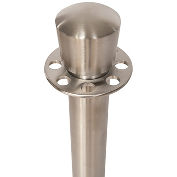 Flexibarrier Cafe Barrier Set -Premium Silver- (including red banner)