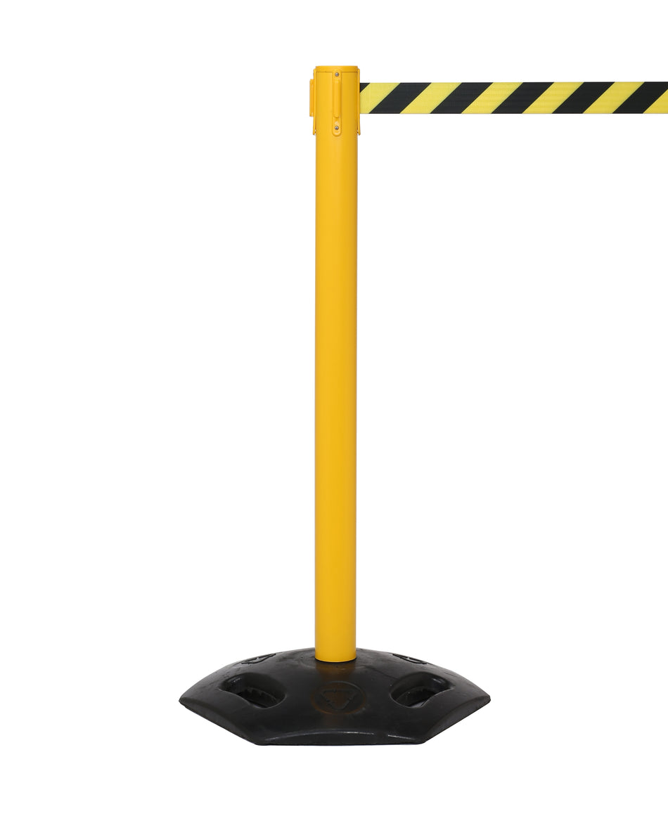 Flexibarrier Belt Stanchion -Basic Signal- (3.0m belt)