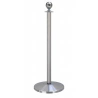 Flexibarrier Post & Rope Barrier -Basic Ball Top-