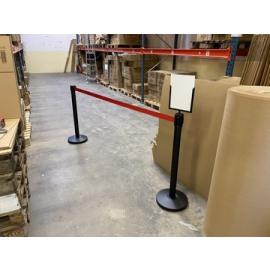 Skylthållare för Flexibarrier (Economy / Basic 300 / Outdoor 250 / Pro 250 / Safety 250)