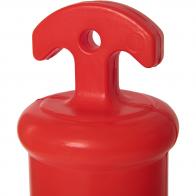 (Pack of 10) - Flexibarrier T-Top Bollard With Base + 500m Barrier Tape