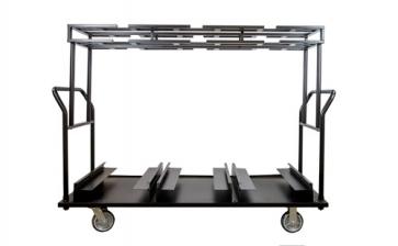 Chariot de stockage vertical (10 à 12 poteaux extérieurs)